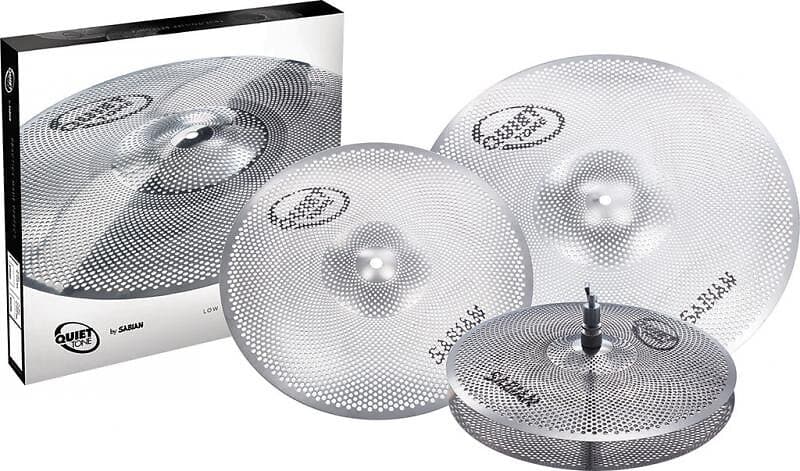 Sabian Quiet Tone Practice Cymbals set QTPC502,