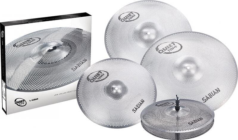 Sabian Quiet Tone Practice Cymbals set QTPC504,