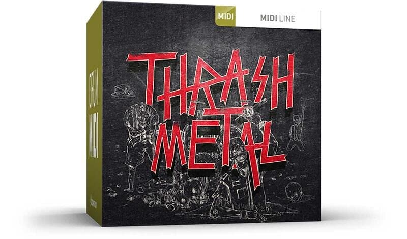 Toontrack Thrash Metal MIDI