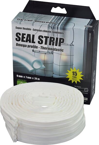 Stokvis Tapes Tätlist Omega Thermoplastic Vit 9X7 24M