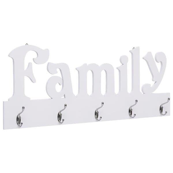 vidaXL Väggkrokar FAMILY 74x29,5 cm 284245