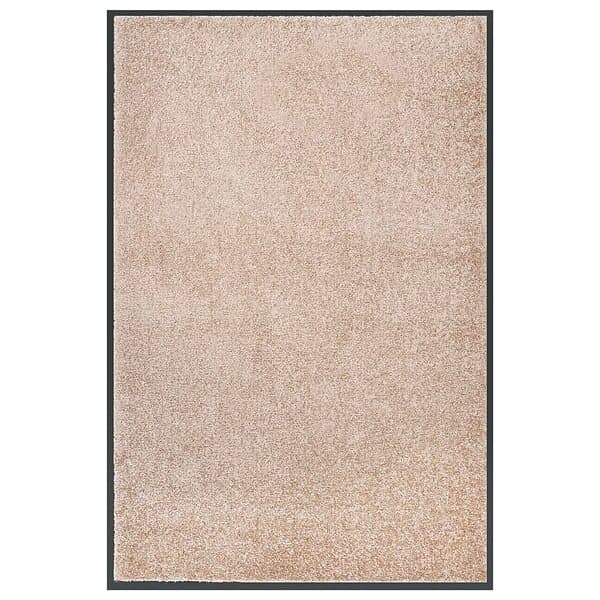 vidaXL Dörrmatta beige 80x120 cm 331585