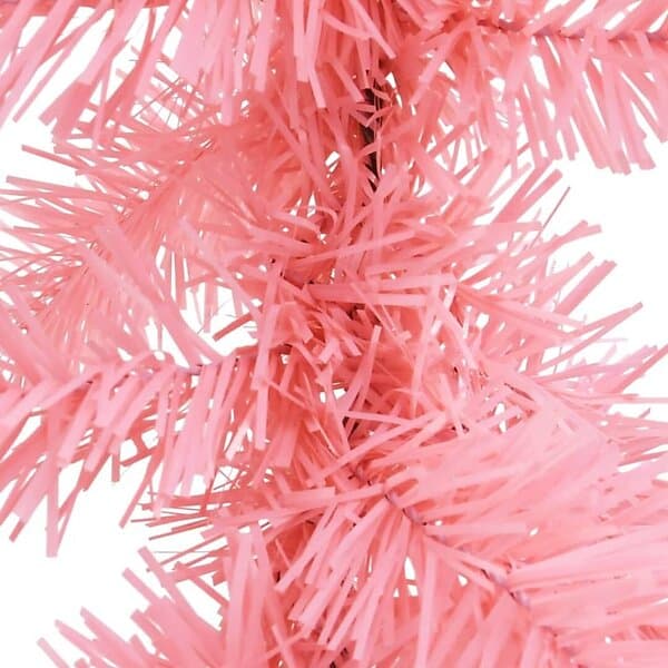 vidaXL Julgirlang med LED-lampor 5 m rosa 329198