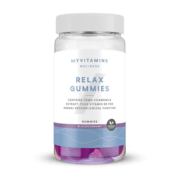 Myvitamins Relax Gummies 60gummies Blackcurrant