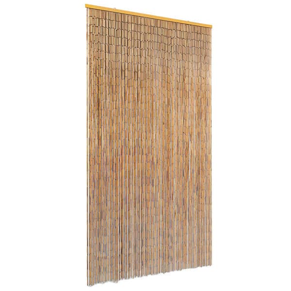 vidaXL Dörrdraperi i bambu 100x220 cm 43723