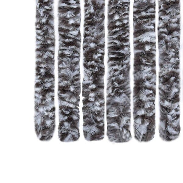 vidaXL Insektsdraperi brun och beige 100x220 cm chenille 284278