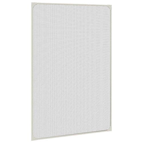 vidaXL Magnetiskt insektsnät för fönster vit 80x120 cm 153849