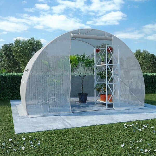 vidaXL Växthus 4,5m² 300x150x200 cm 45748