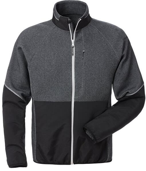 Fristads Sweatshirtja. D Svart/Grå 2XL