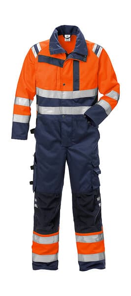 Fristads Overall Varsel Kl 3 Or/Marin 3XL