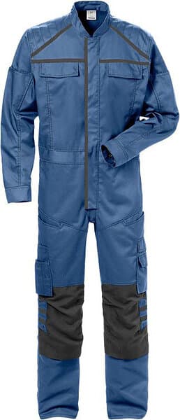 Fristads Overall Tvättad Blå 2XL