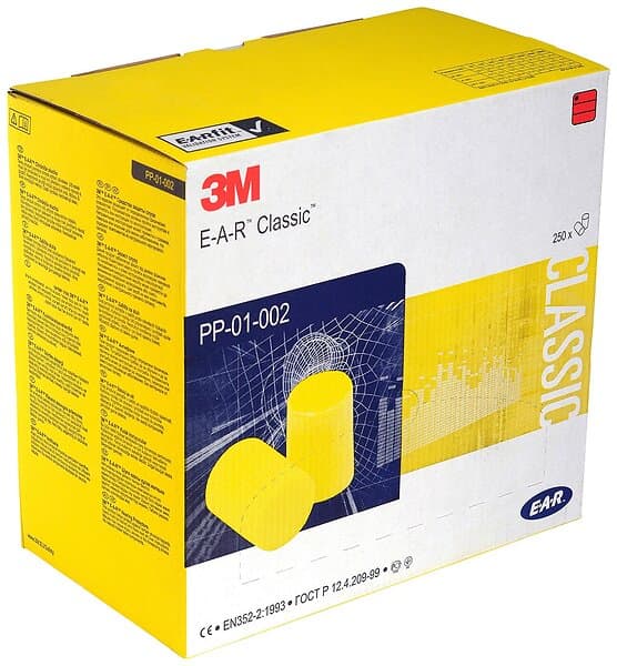 3M EAR Hörselpropp Classic (250par/frp)