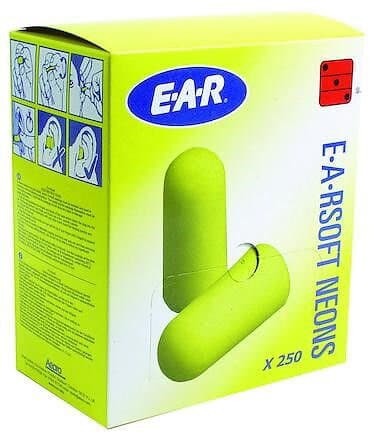 3M EAR Hörselpropp EAR Soft 250par/frp Gul