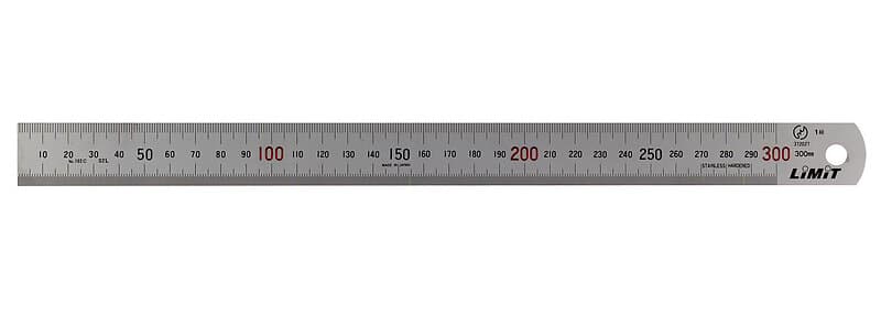 Limit Stålskala Bländfri 8427-2000
