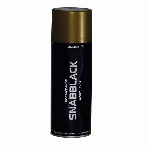 Master Spray Snabblack Sprayfärg Guld Blank 1014