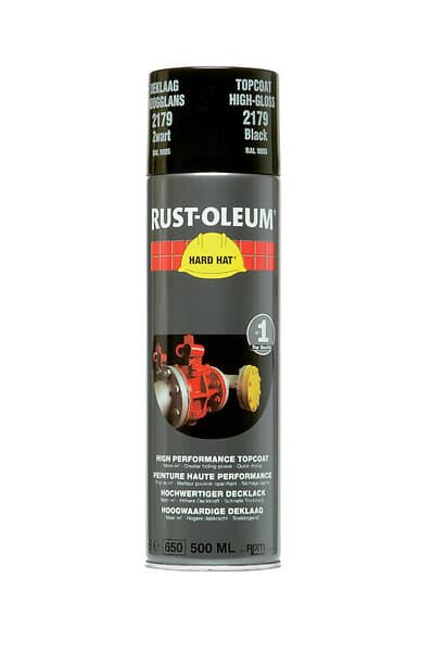 Rust-Oleum Sprayfärg Hard Hat mattsvart 2178 500ml