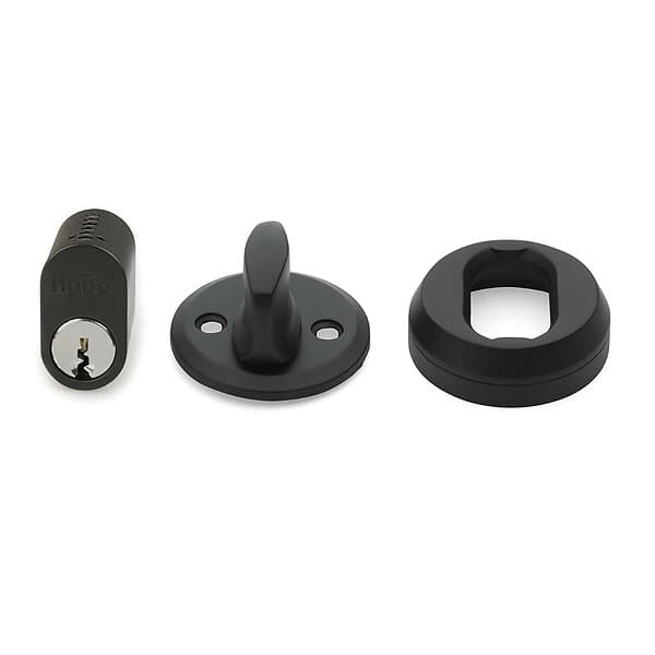 Habo Cylinderlåssats 42 Svart SB