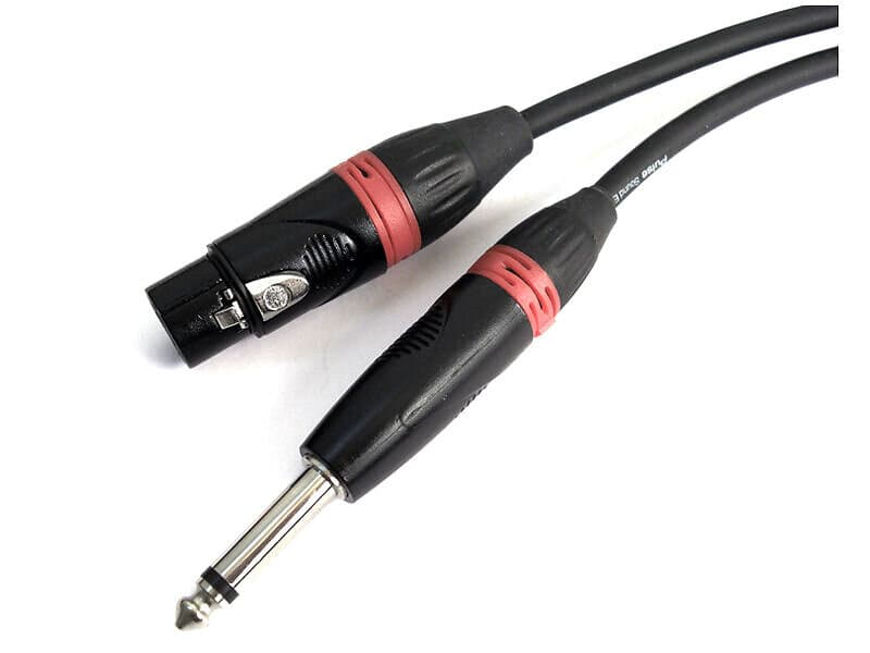 Pulse XLR hona 6,3 mm TS hane 6m Audiokabel