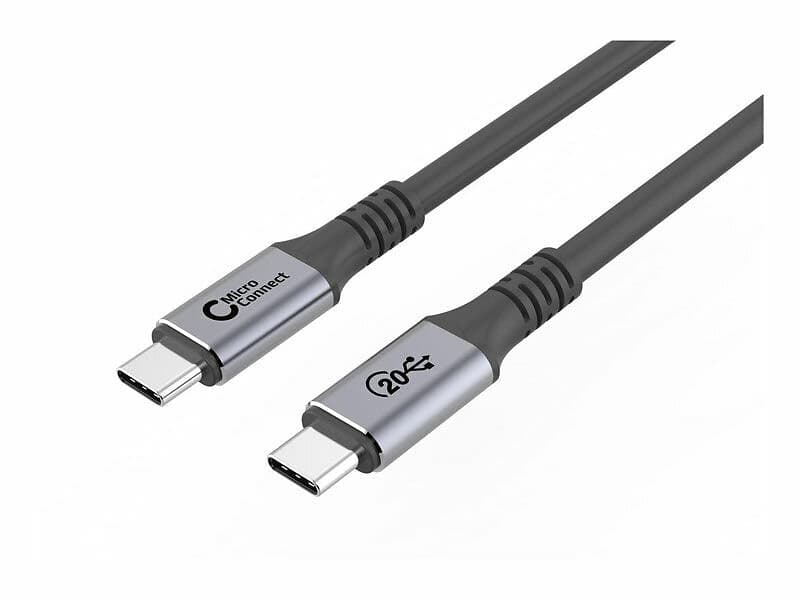 MicroConnect USB-C C 3,2 Gen 2 100W Premium Cable 2m