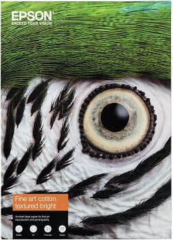 Epson Fine Art Cotton Textured Bright A4 25Blad
