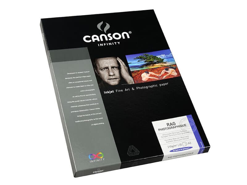 Canson Photographique Rag A3 210gr 25blad