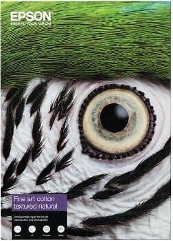 Epson Fine Art Cotton Textured Natural A3+ 25 Blad