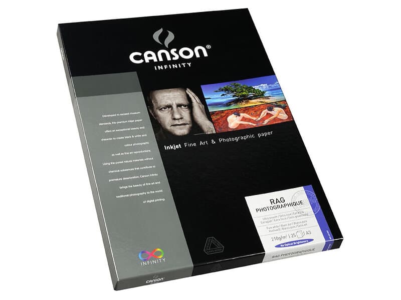 Canson Rag Photographique A3 310gr 25blad