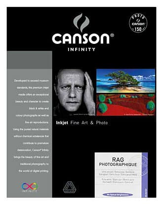 Canson Rag Photographique A2 310gr 25blad