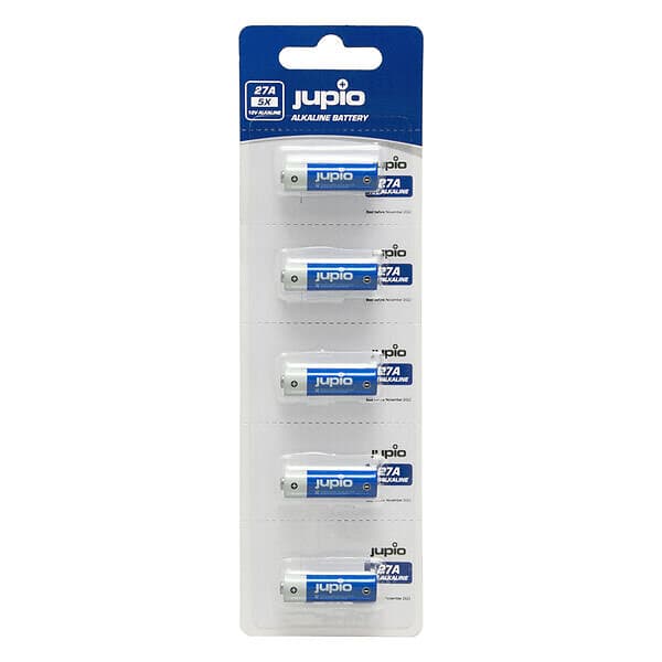 Jupio 27A 12V Batteri 5-pack