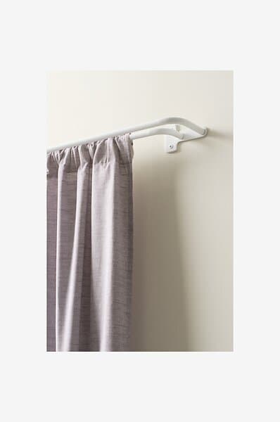 Jotex BAY gardinstång dubbel 110-186 cm Matt vit
