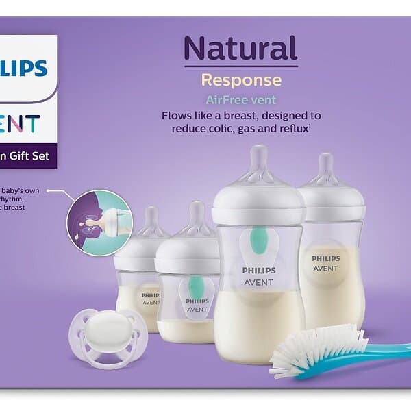 Philips Avent Natural Response Nappflaskor Presentförpackning/Startset