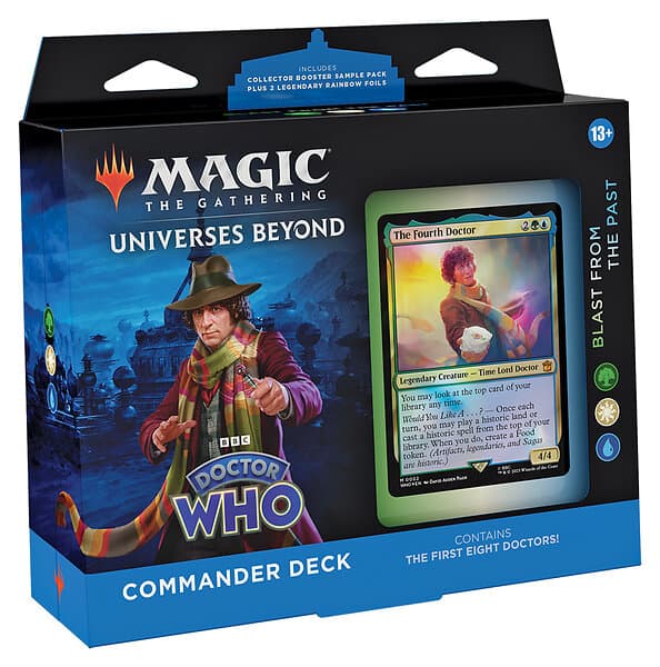 Magic the Gathering Universes Beyond Doctor Who Blast from the Past Commander Deck