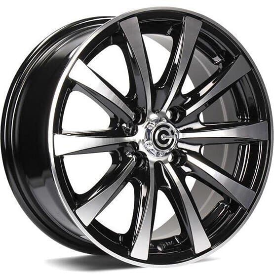 Carbonado Carbonado Raven Front Polished 7X16 5/118 ET40 CB71,1