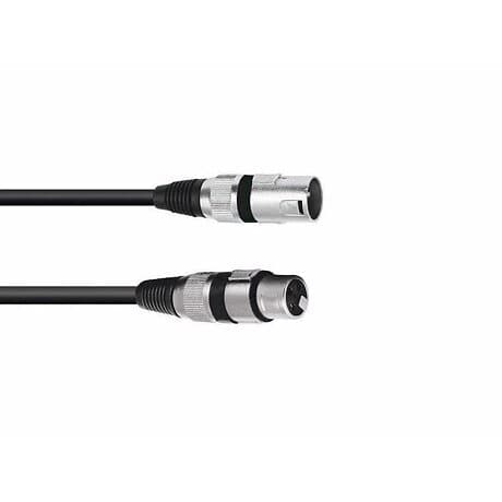 Omnitronic XLR cable 3pin 1,5m bk