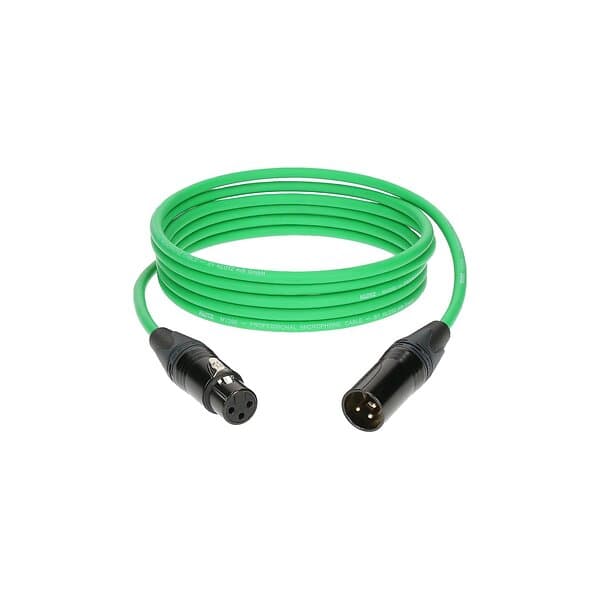 Klotz 1xXLR Ma > Fe Green 2m