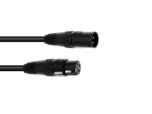 Eurolite DMX cable XLR 3pin 5m bk