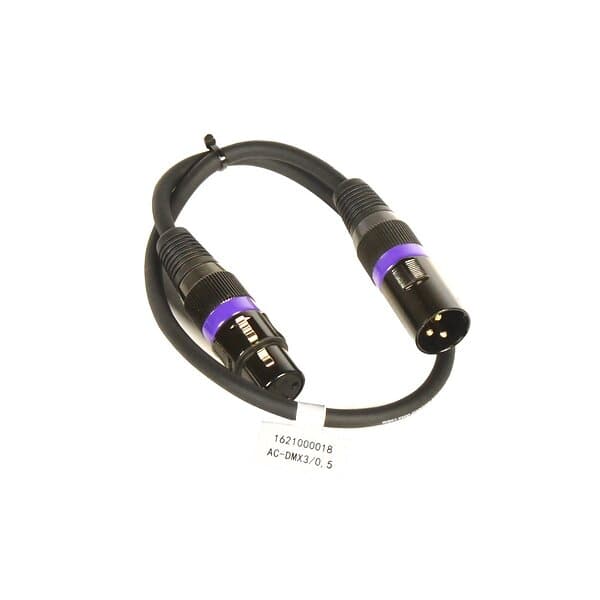 Accu-Cable DMX-Cable 3-pin XLR Ma > Fe 0.5m [DEMO] 8 pcs left