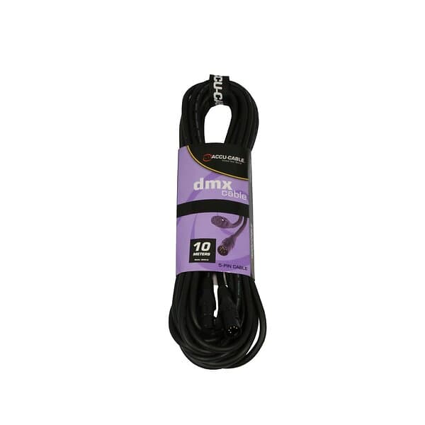 Accu-Cable DMX-Cable 5-pin XLR Ma > Fe 10m