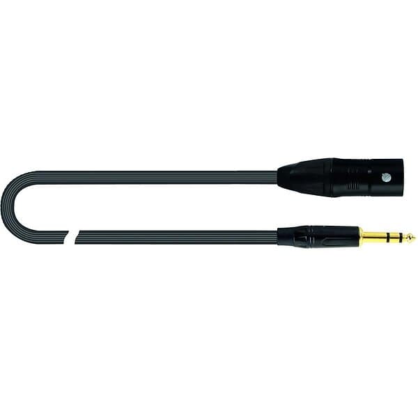 Quik Lok 1xXLR Ma > 6,3mm ST Gold 2m