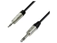 Adam Hall 3,5mm Ma ST > 6,3mm 1,5m REAN