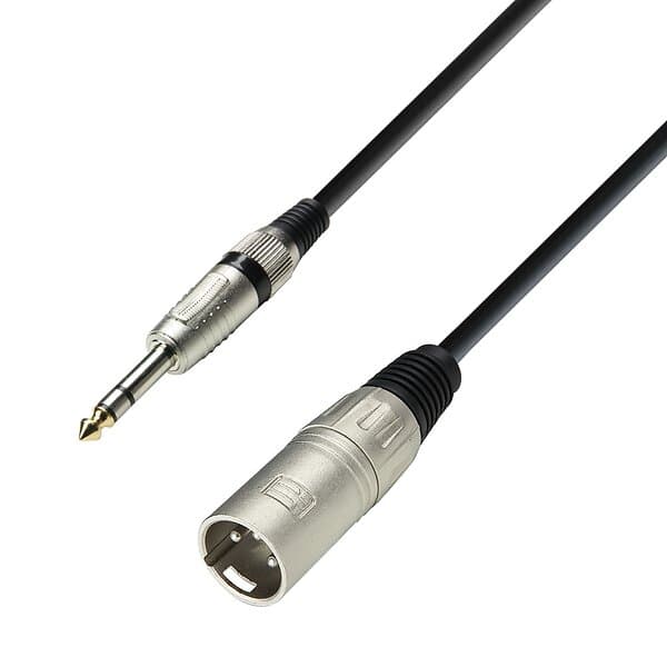 Adam Hall 1x6.3mm Ma ST > 1xXLR 1m