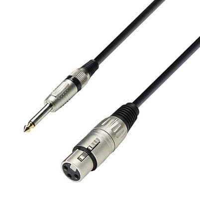 Adam Hall 1xXLR Fe > 1x6.3mm Ma MO 6m