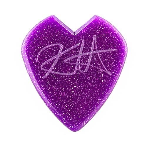 Jim Dunlop Kirk Hammett Jazz III Pick Purple Sparkle 47PKH3NPS 6-pack