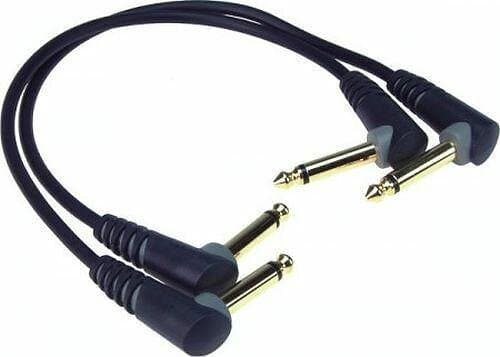 Klotz 6,3mm Ma MO Angled > 0,3m 2-pack