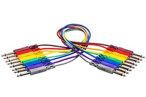 Hosa CPP-830 Unbalanced Patch Cables 0,3m