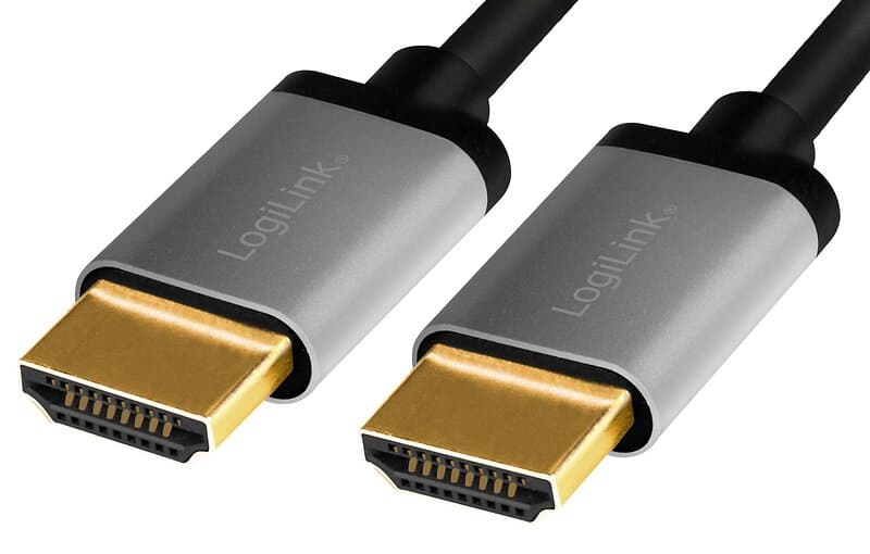 LogiLink HDMI-kabel Premium High Speed HDMI 4K/60Hz 1m CHA0100