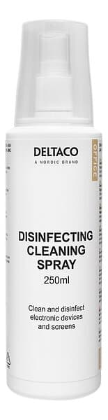 Deltaco Office Disinfecting cleaning spray, 250ml CK1033