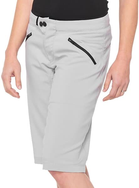 100% Ridecamp Shorts Vit S Kvinna