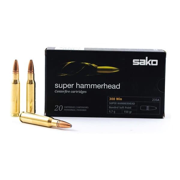 Sako Super Hammerhead 308 9,7g/150 gr, 20 st/ask