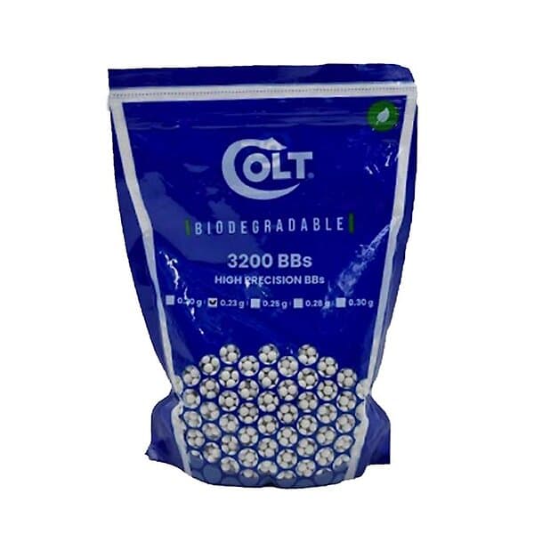 Colt BIO BBs Bag 3200rds 0,25g